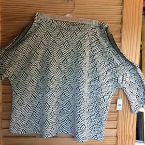 EMMA woven top, 3X, NWT